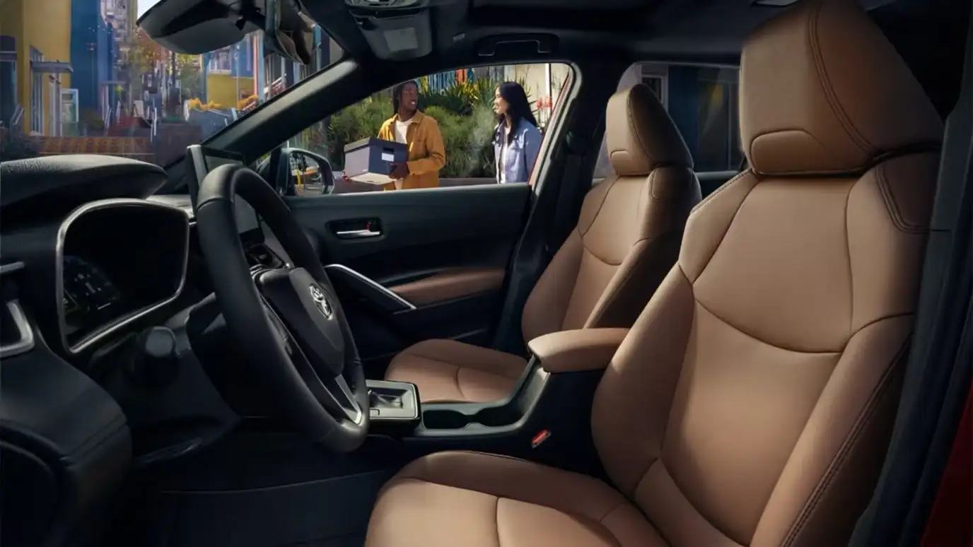 2026 toyota corolla cross interior
