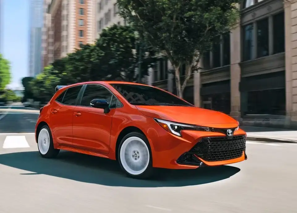 2026 toyota corolla hatchback exterior