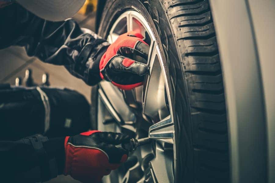 Volkswagen tires and wheel service.