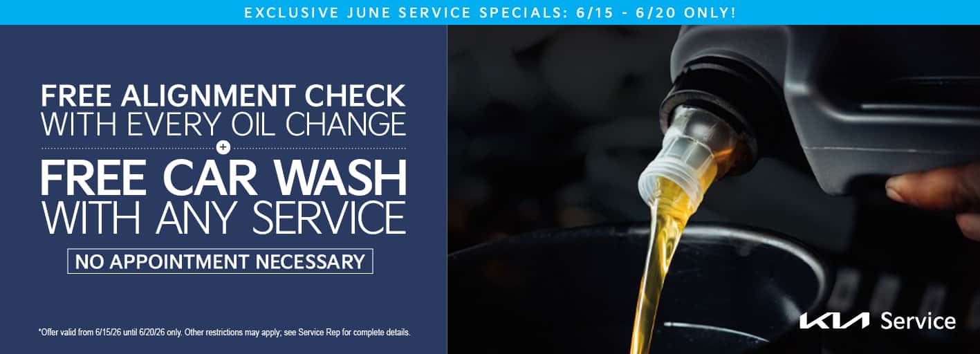 Free Alignment w/Oil Change