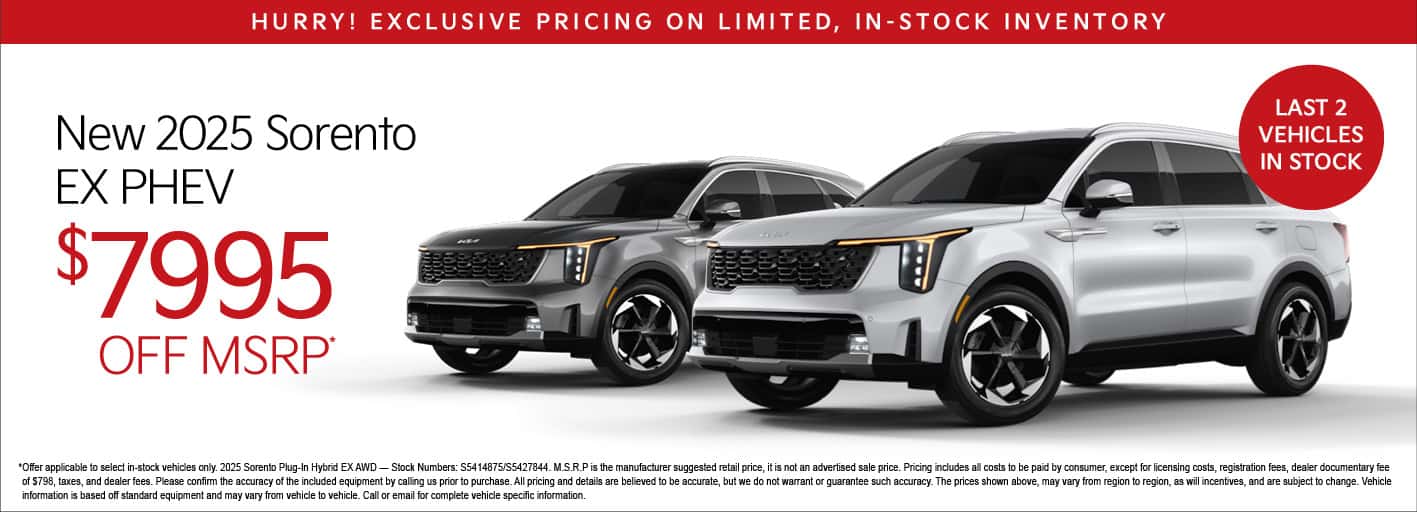 Sorento PHEV Discount