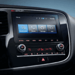2020 Mitsubishi Outlander dashboard