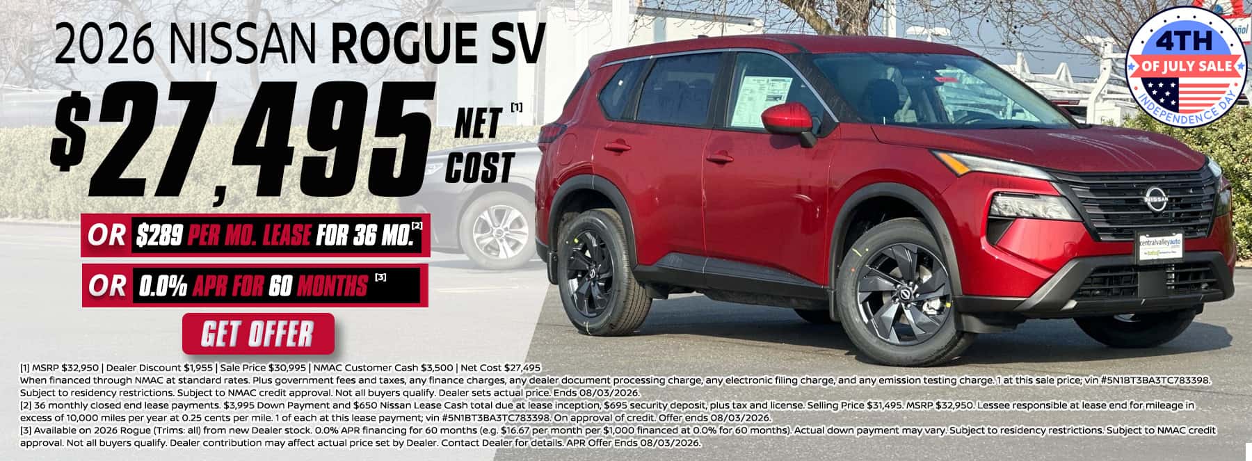 2026_Nissan_Rogue_SV_Purchase_Lease_APR_July26