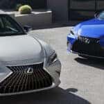 lexus es both silver and blue