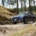 subaru suv off-roading with awd
