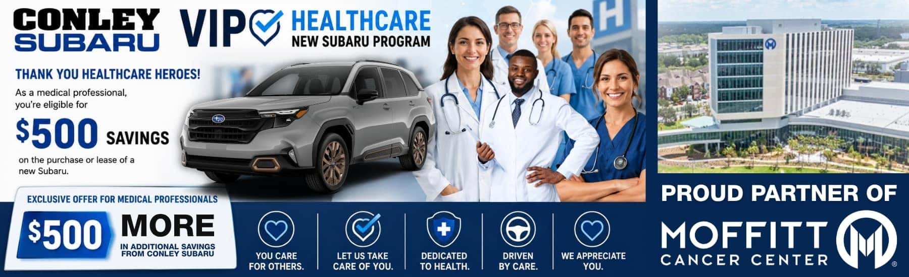 Subaru Healthcare VIP