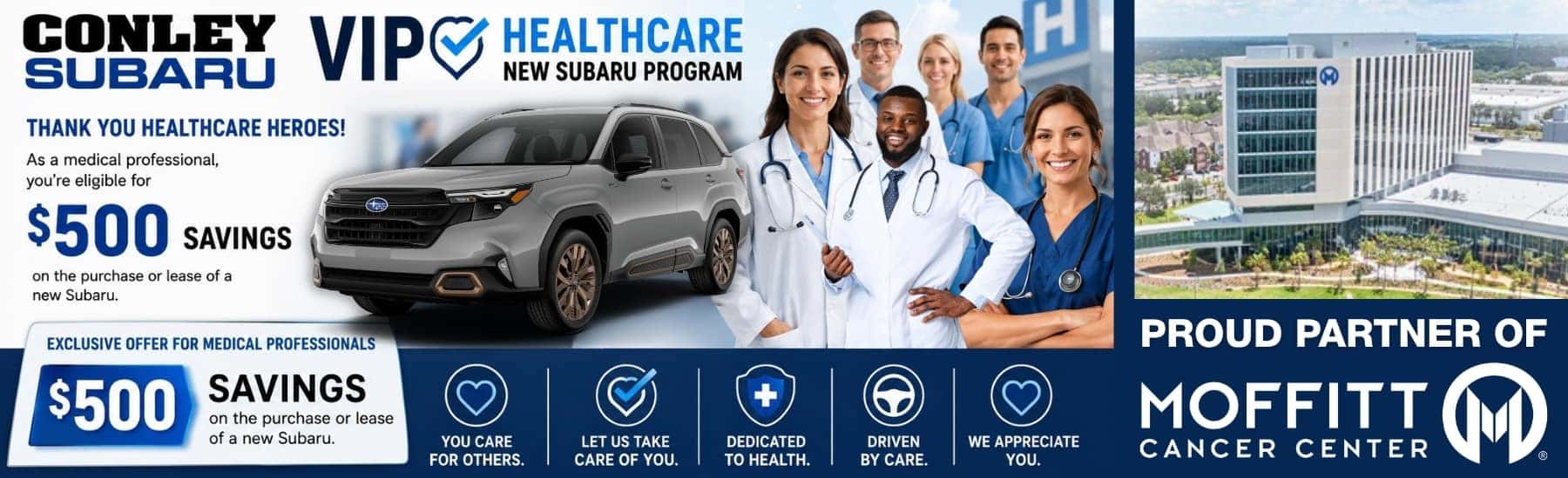 Subaru Healthcare VIP