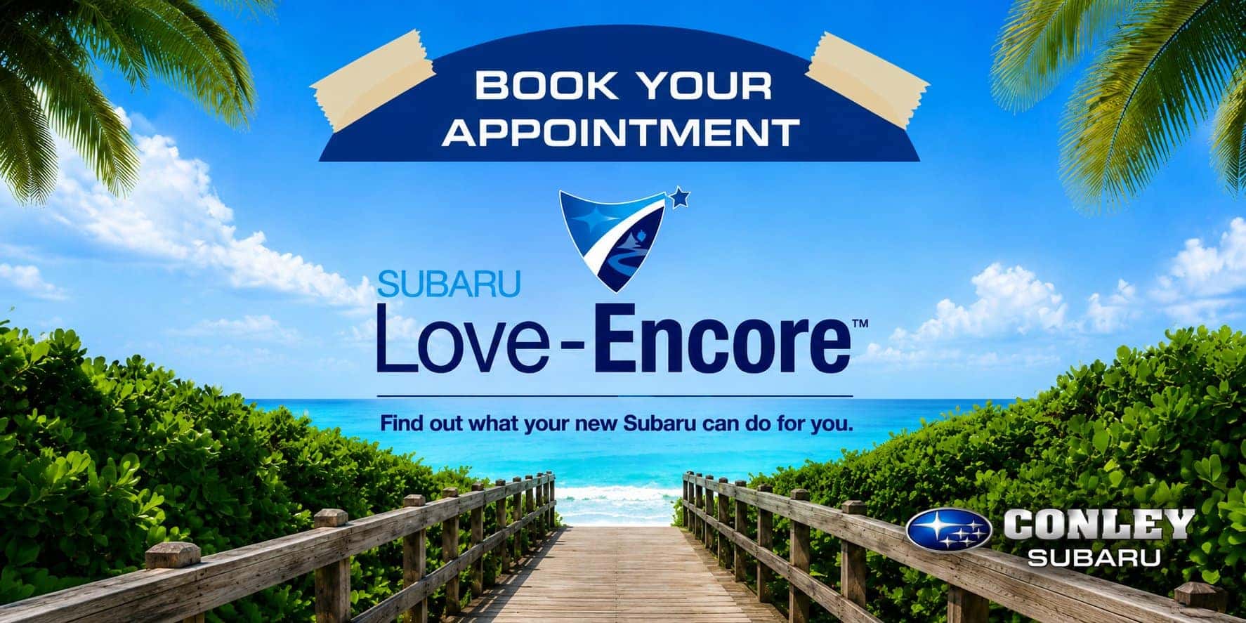 Book Your Appointment - Subaru Love Encore