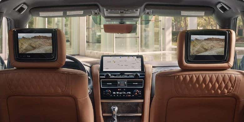 Technology in the 2023 INFINITI QX80