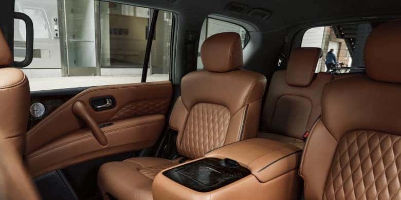 Interior of the 2023 INFINITI QX80
