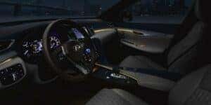Interior seating in the 2023 QX50