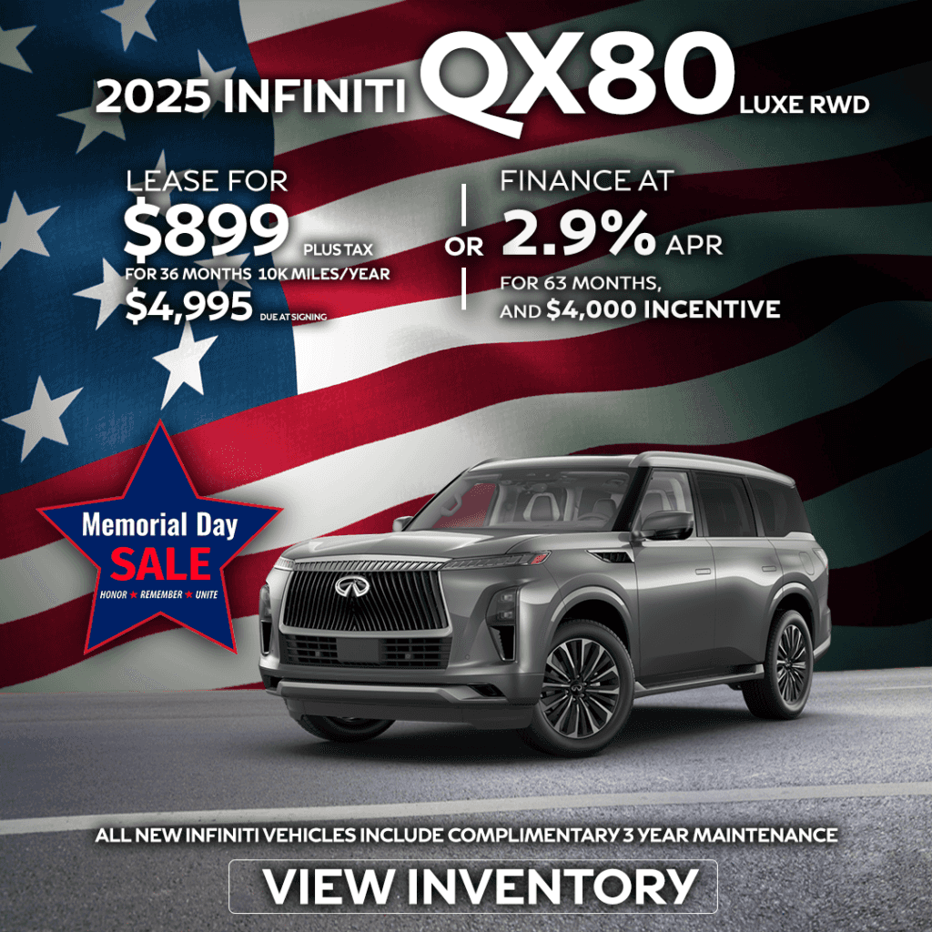 New 2025 INFINITI QX80 LUXE