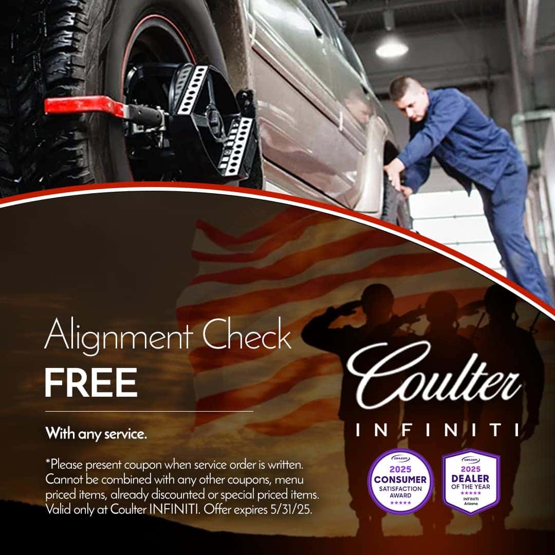 free tire alignment service offer