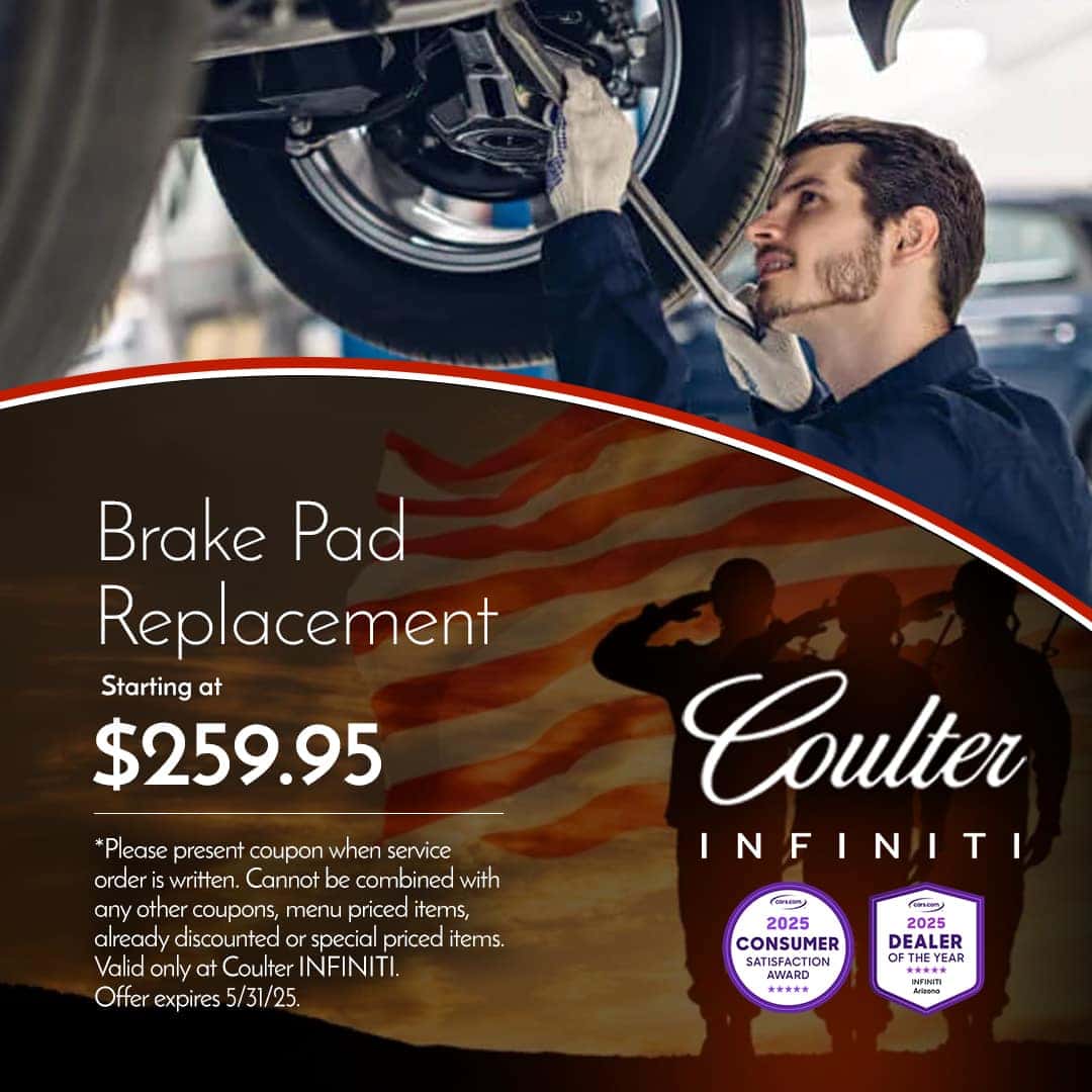 Brake pad replacement service