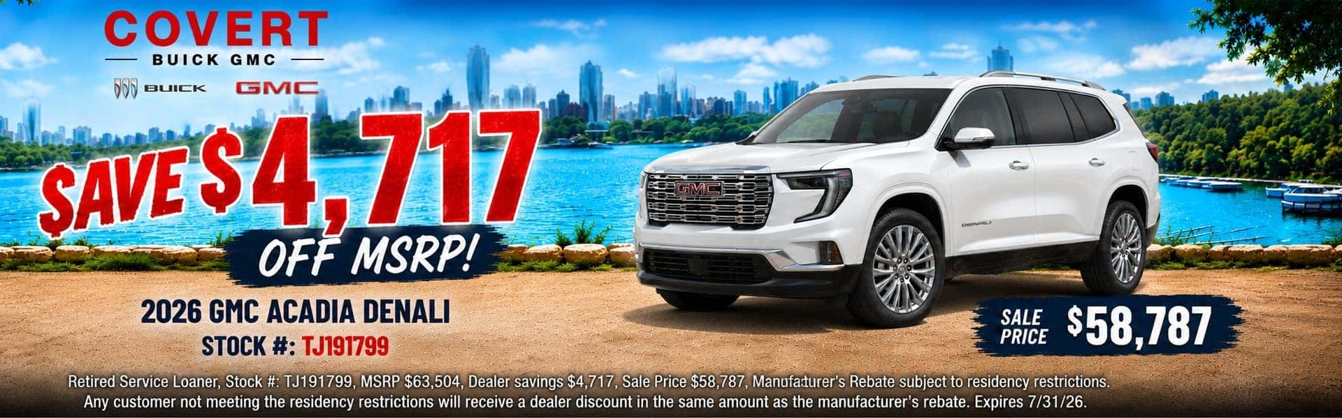 2026 GMC Acadia