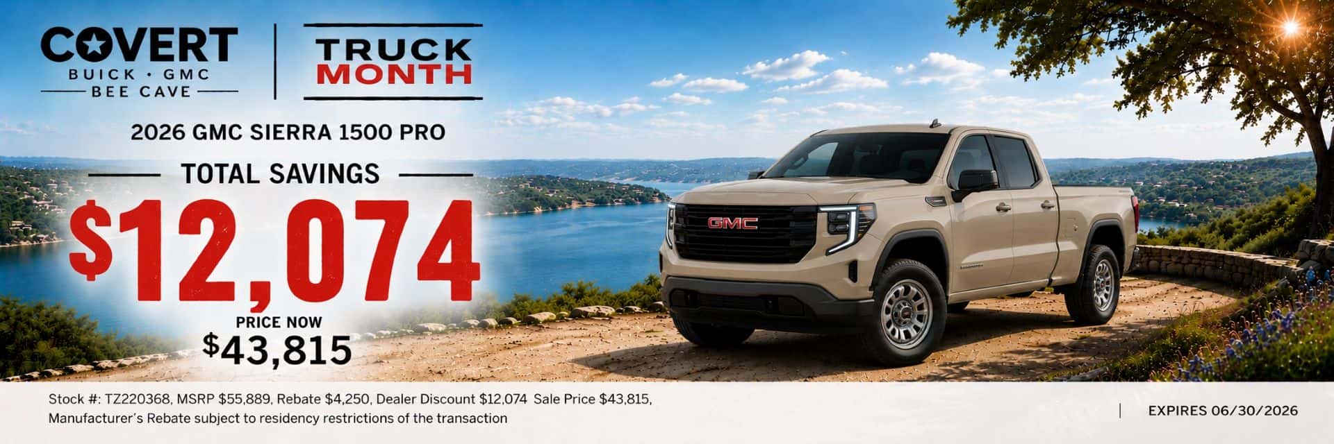 2025 2026 GMC Sierra 1500 June