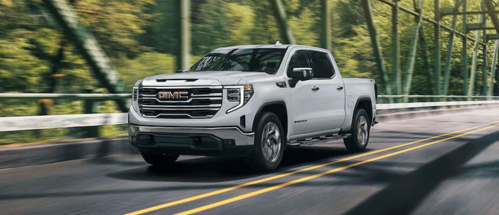 2026 GMC Sierra 1500 bed and cargo capacity, shown near Fredericksburg TX