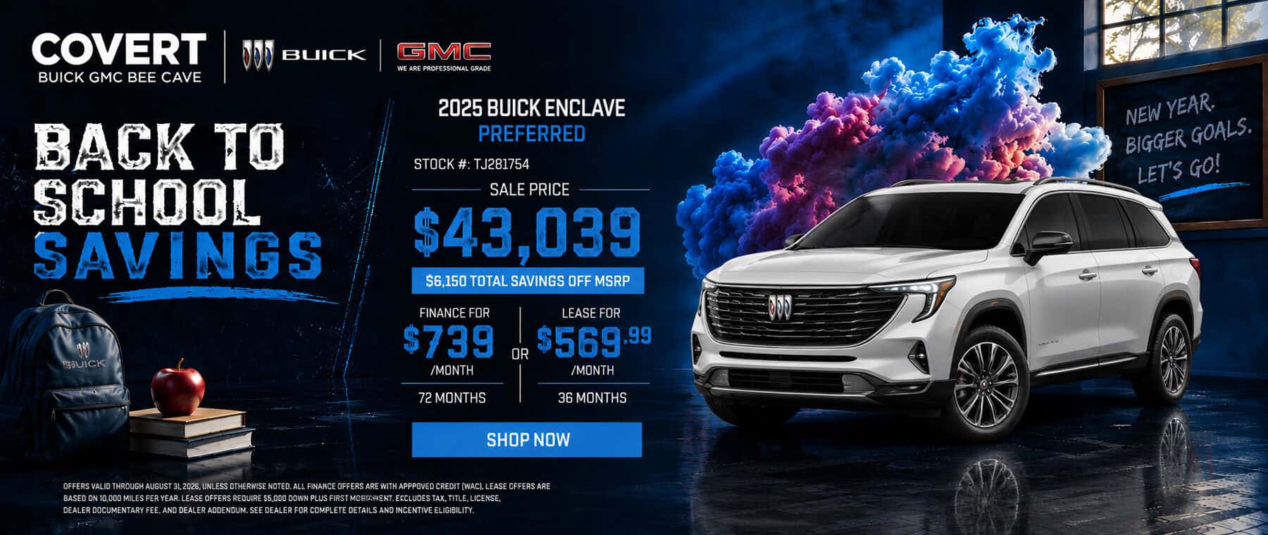 Covert Buick GMC - Back to School