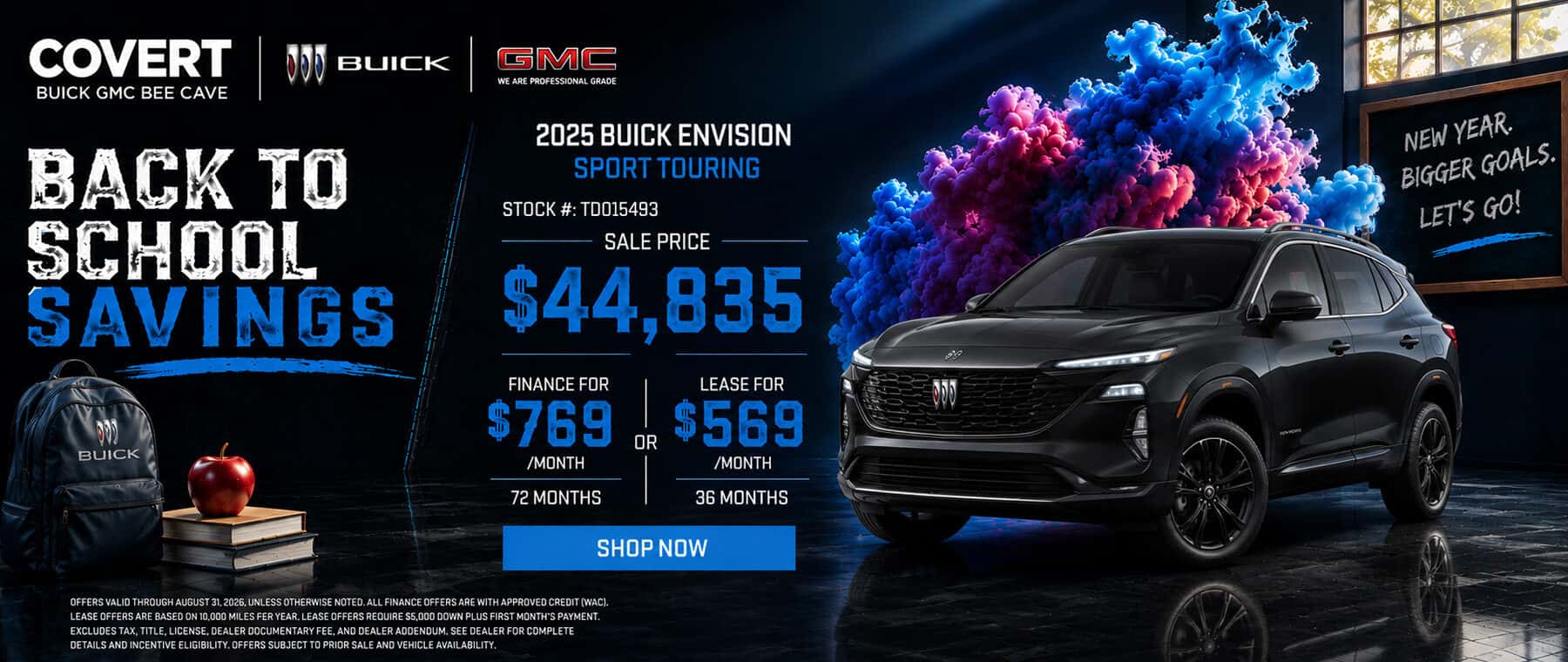 Covert Buick GMC - Back to School
