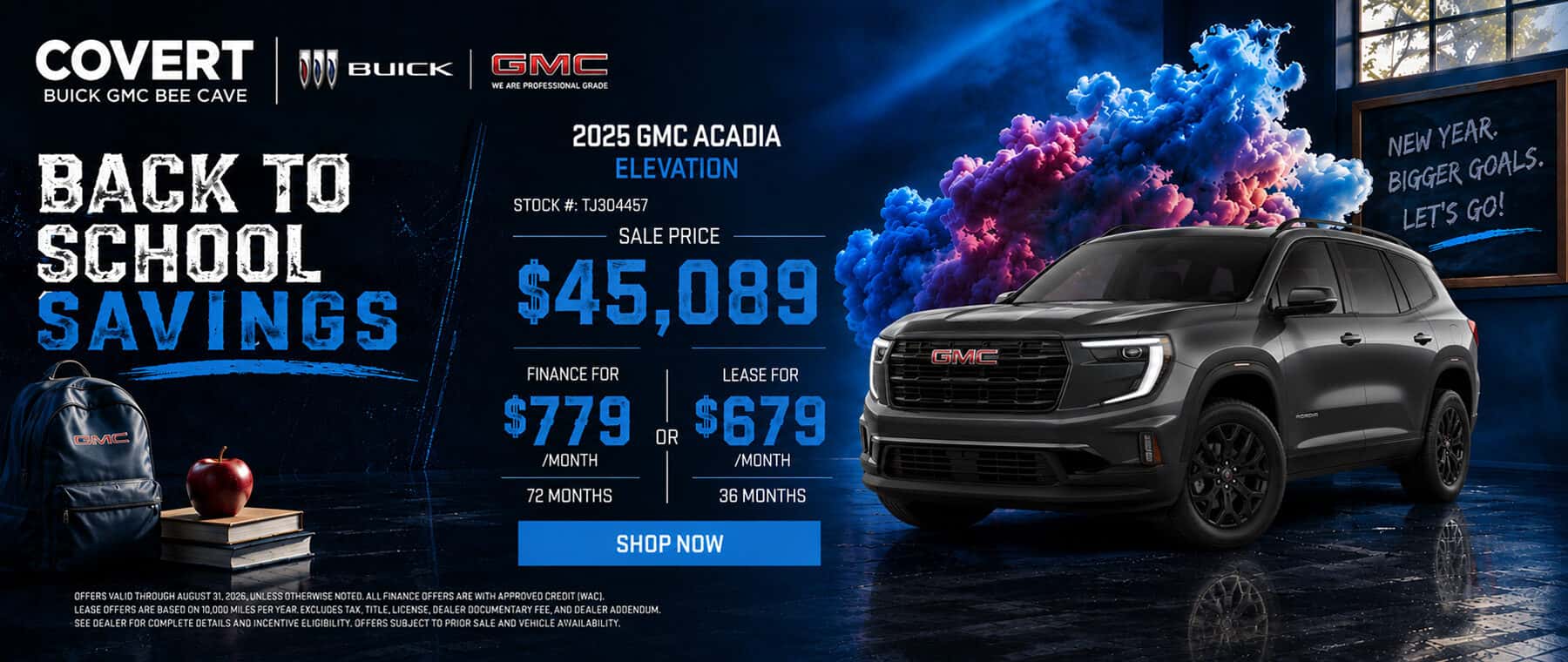 Covert Buick GMC - Back to School