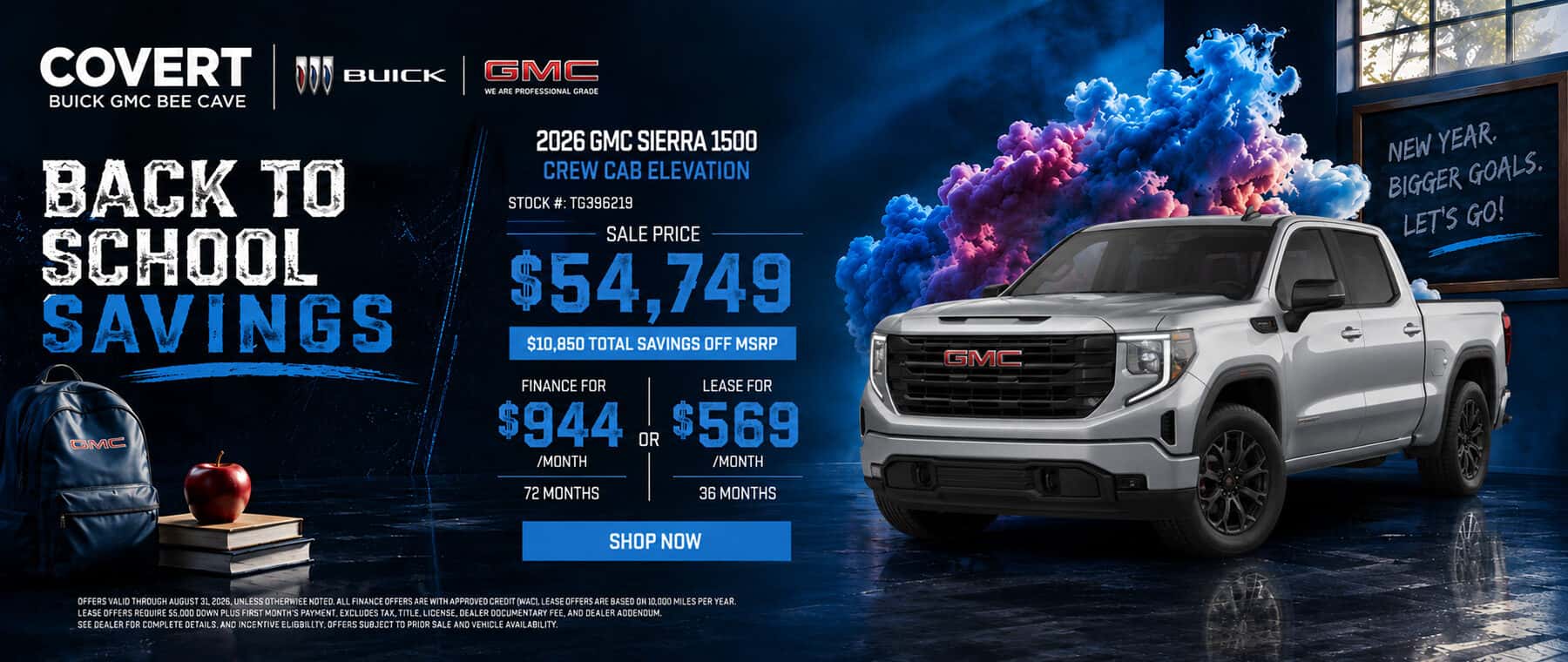 Covert Buick GMC - Back to School