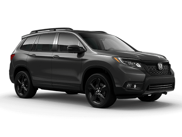 2019 honda passport black exterior