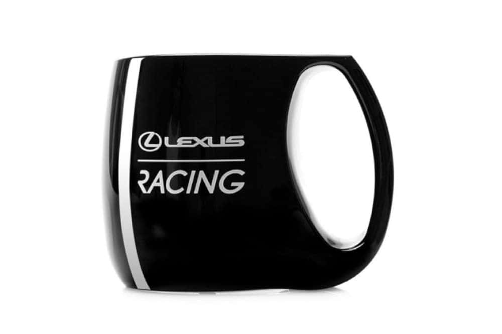 Black Lexus racing mug