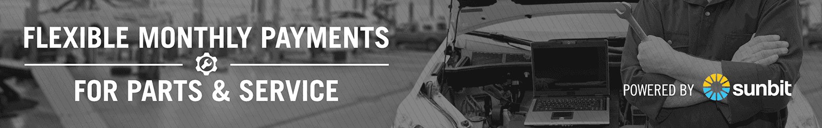 Sunbit Service and Parts Financing