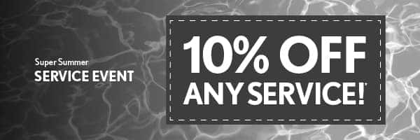 Super Summer Service Event | 10% off any service!