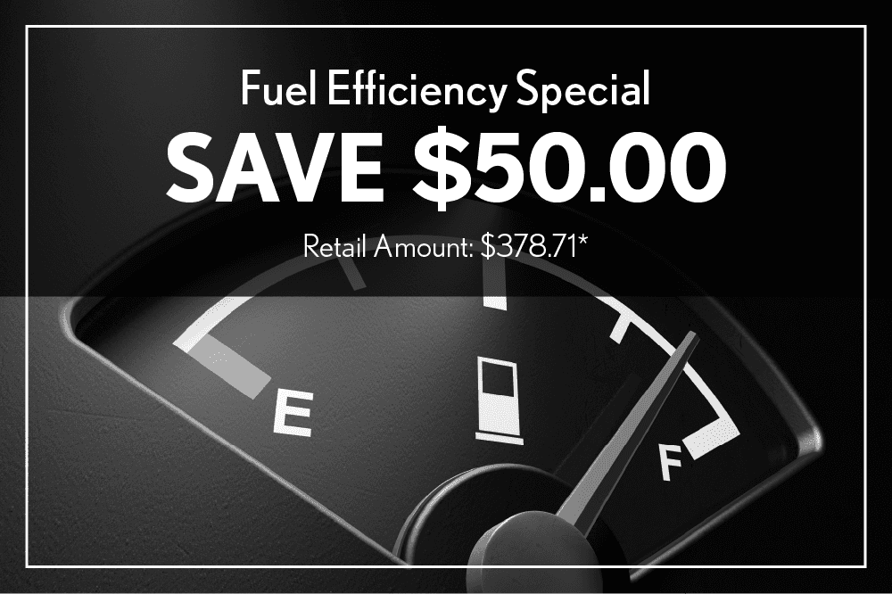Fuel Efficiency Special (Decarb Service) > Save $50.00 Retail $378.71