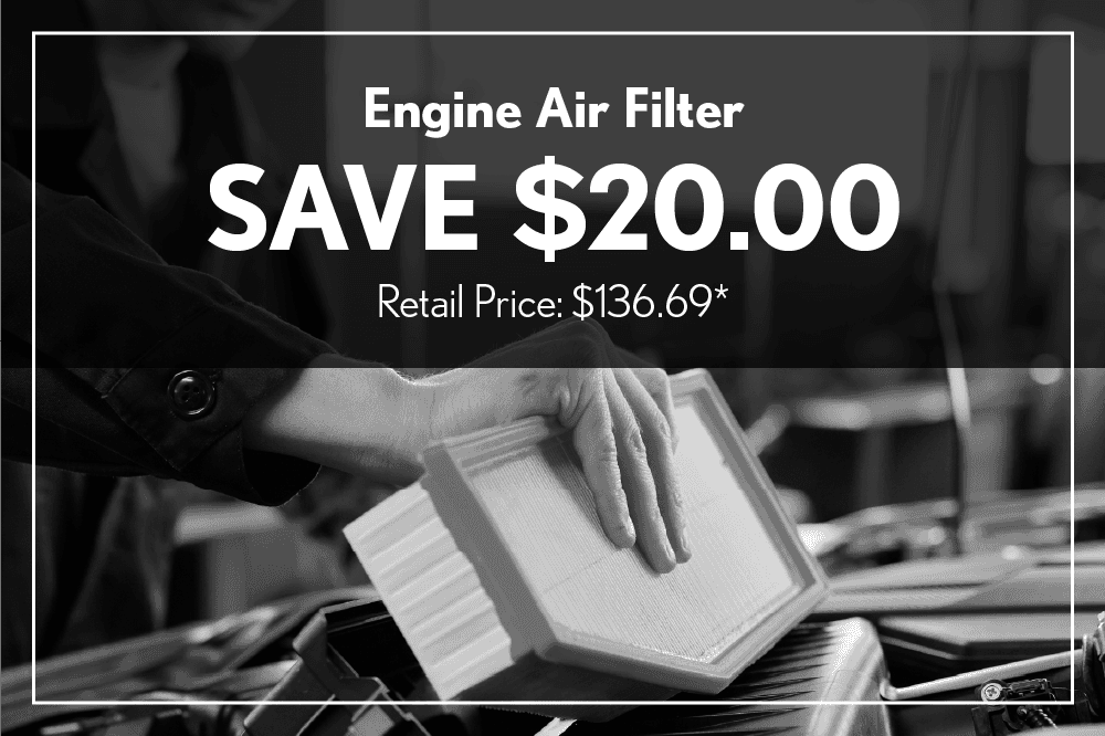 Engine Air Filter (NEW) > Save $20.00 Retail $136.69