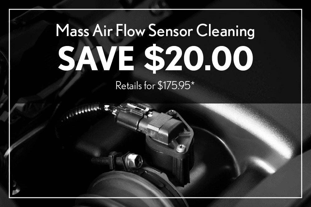 Mass Air Flow Sensor Cleaning > Save $20.00 Retail $175.95
