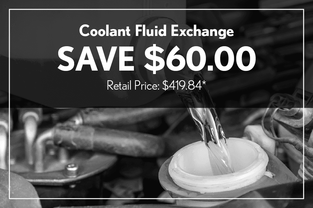 Coolant Fluid Exchange > Save $60.00 Retail $419.84