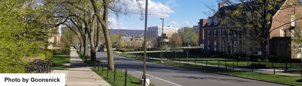 Toyota Dealer Near State College | Photo of empty street in State College, PA taken by Goonsnick