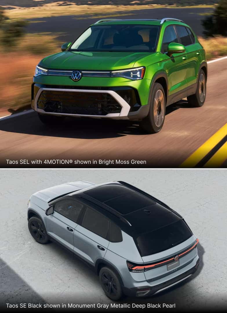 volkswagen taos lease offers