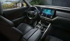 Interior view of the 2025 Lexus TX