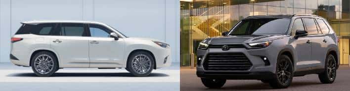2026 lexus tx vs toyota grand highlander