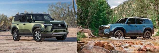 2026 lexus gx vs toyota land cruiser