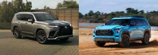 2026 lexus lx vs toyota sequioa