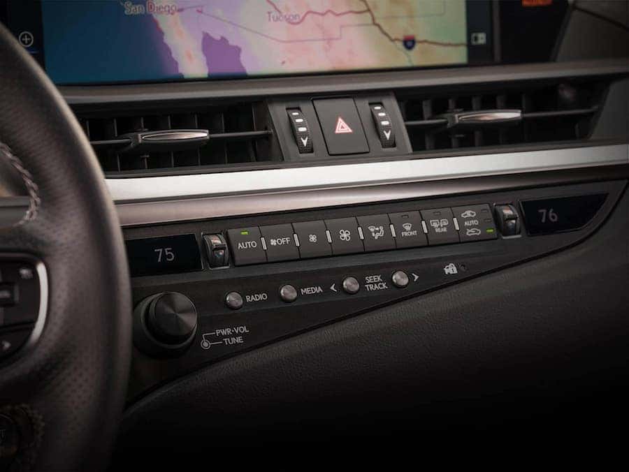 2019 Lexus ES front Interior