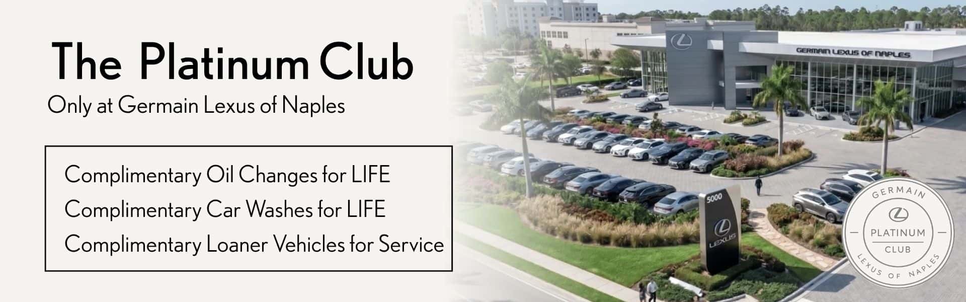 Germain Lexus Platinum Club