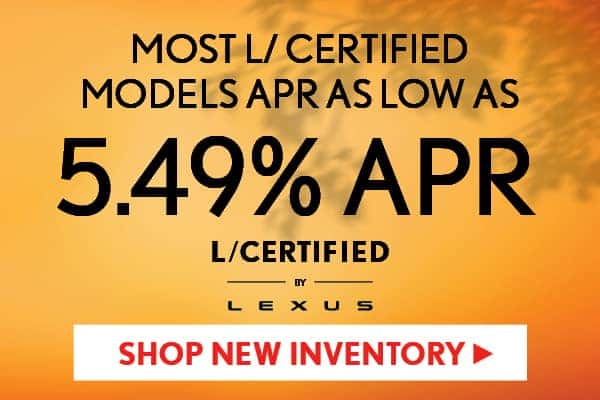 L/Certified Vehicles