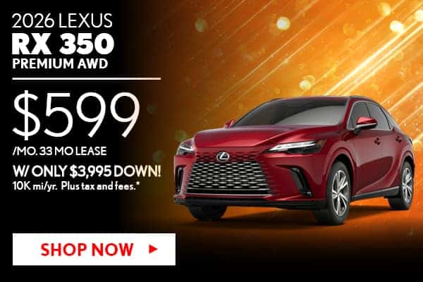 New 2026 Lexus RX 350