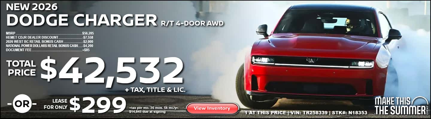 2026 Dodge Charger RT