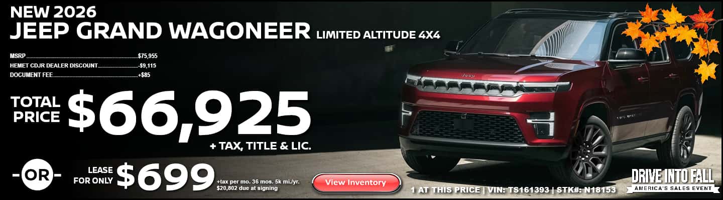 2026 Jeep Grand Wagonner