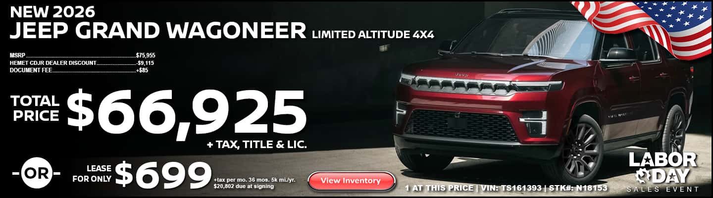 2026 Jeep Grand Wagoneer