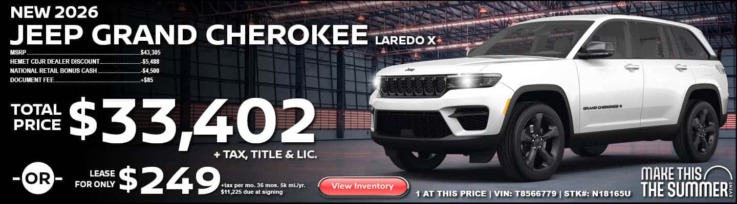 2026 JEEP GRAND CHEROKEE LARDIO
