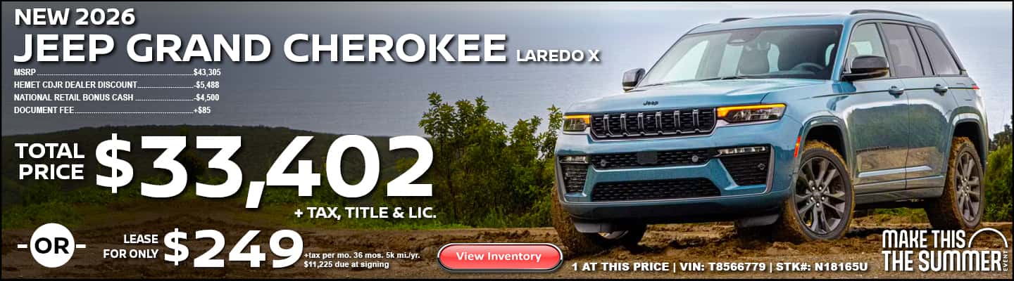 2026 JEEP GRAND CHEROKEE
