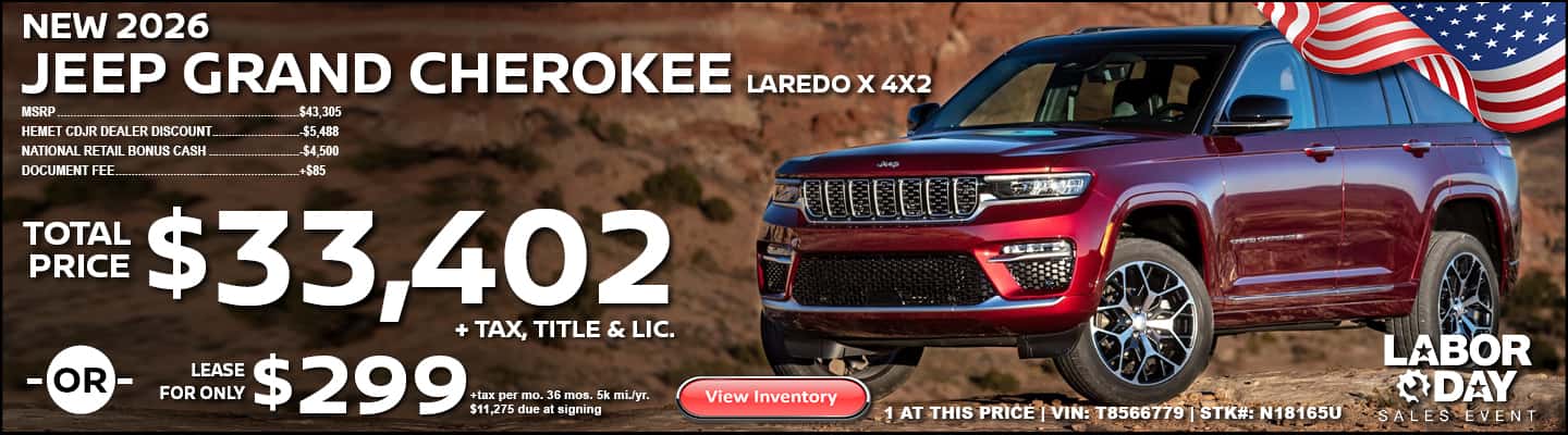 2026 JEEP GRAND CHEROKEE