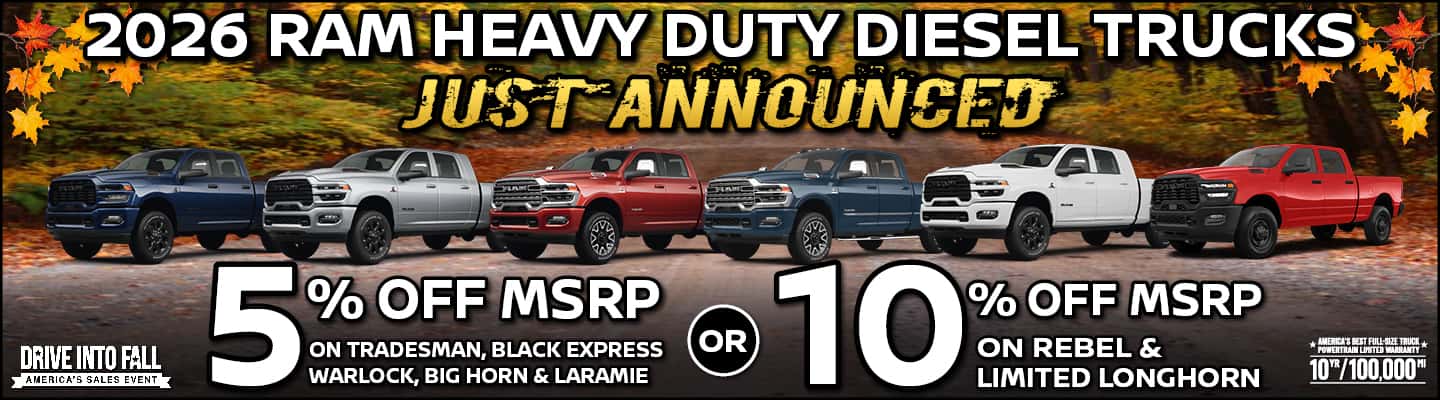 2026 RAM HEAVY DUTY